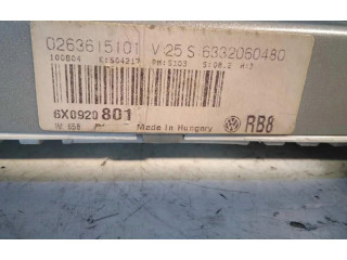 Панель приборов 6X0920801 Volkswagen Lupo