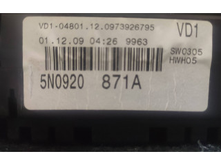 Přístrojová deska Volkswagen Tiguan 2007 5N0920871A, 0973926795