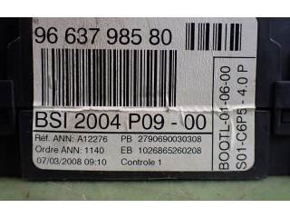 Блок предохранителей 9663798580   Citroen C4 I    