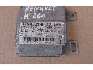 Блок подушек безопасности 8200375764, 0285001538 Renault Clio II
