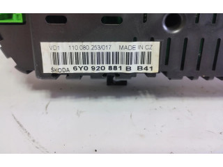 Přístrojová deska Skoda Fabia Mk1 (6Y) 2003 6Y0920881B
