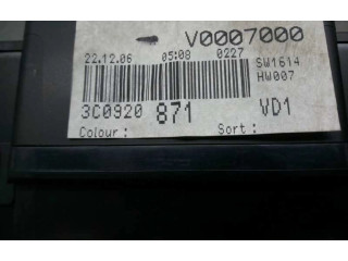 Přístrojová deska Volkswagen Passat Alltrack 2007 3C0920871