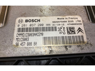 Блок управления двигателя 9826975080, 0281037200   Opel Combo E