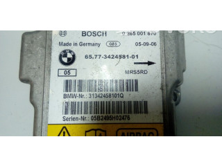 Блок подушек безопасности 0285001870, 6577342458101   BMW X3 E83
