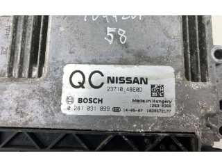 Блок управления двигателя 0281031099, 237104BE0D Nissan Rogue