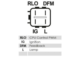 Генератор CA2029, 3EFFE Lexus IS 220D-250-350