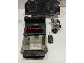 Комплект блоков управления 03G906021QE, 03G906021QE Volkswagen Golf Plus