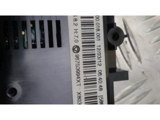 Блок управления климат-контролем 9678312580   Citroen DS3