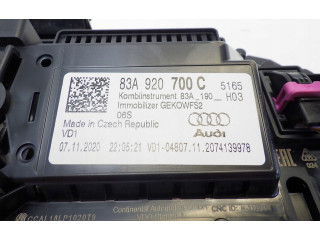 Панель приборов 83A920700C   Audi Q3 F3       