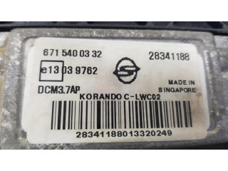 Блок управления двигателя 6715400332 SsangYong Korando