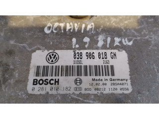 Блок управления двигателя 038906018GN, 0281010182   Skoda Octavia Mk1 (1U)