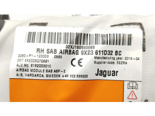 Подушка безопасности в сиденье 9X23611D32BC Jaguar XJ X351