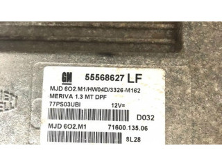 Блок управления двигателя 55568627LF, MJD602M1 Opel Meriva A