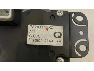 Блок управления климат-контролем 7820A115XC Peugeot 4007