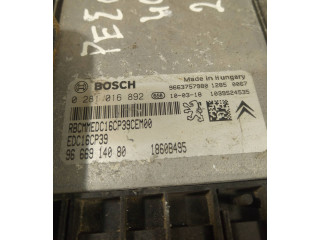 Блок управления двигателя 9663757980, 9666914080   Peugeot 4007