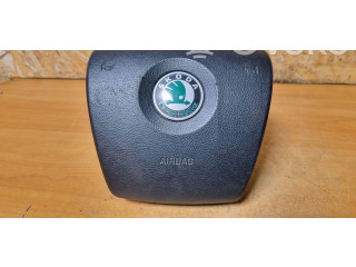 Подушка безопасности водителя 5J0880201, 61954050C Skoda Fabia Mk2 (5J)