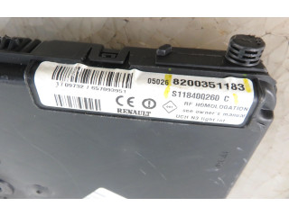 Блок комфорта 8200351183, S118400260C Renault Scenic II - Grand scenic II