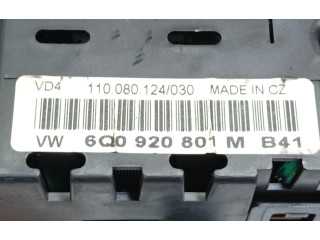 Панель приборов 6Q0920801M, 6Q0920801M   Volkswagen Polo       