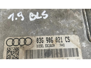 Блок управления двигателя 03G906021CS, 0281012608 Audi A3 S3 A3 Sportback 8P