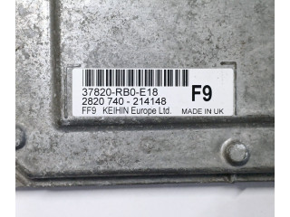Блок управления двигателя 37820RB0E18   Honda Jazz