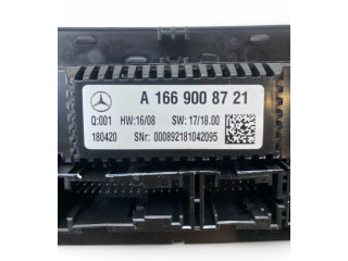 Блок управления климат-контролем A1669008721 MercedesBenz GLE (W166 - C292)