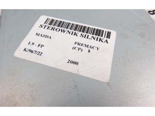 Блок управления двигателя 2797000821 Mazda Premacy