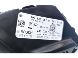 Přístrojová deska Volkswagen Touareg II 2013 7P6920981M, 0263677082