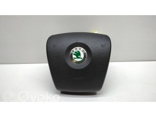 Подушка безопасности водителя 6Y0880201F   Skoda Octavia Mk2 (1Z)