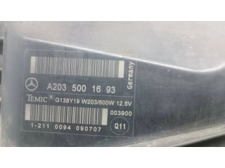 Вентилятор радиатора     A2035400788, A2035001693    Mercedes-Benz C W203 2.2