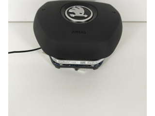 Подушка безопасности водителя 57H880201B   Skoda Kodiaq II