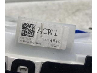 Přístrojová deska Opel Zafira C 2012