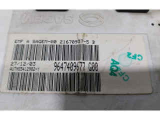 Дисплей 9647409677, 21670937 Citroen Xsara