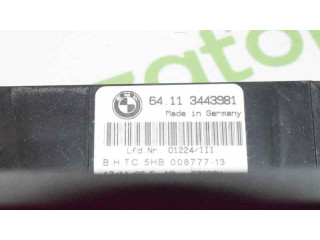 Блок управления климат-контролем 64113443981, 64113443981   BMW X3 E83