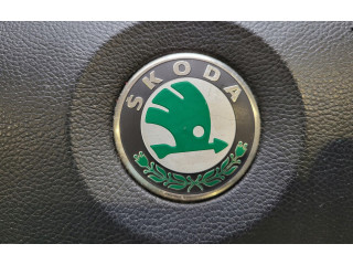 Подушка безопасности водителя 1Z0880201N Skoda Octavia Mk2 (1Z)