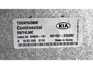Řídící jednotka 5WY4L36C, 391022G092   KIA Forte 2010