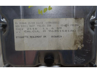 Řídící jednotka 1929ZH, 1929ZH Peugeot 406 2000