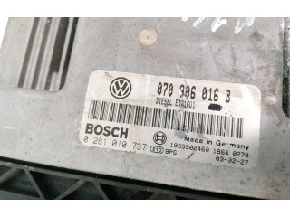 Блок управления двигателя 070906016B, 0281010737   Volkswagen Phaeton
