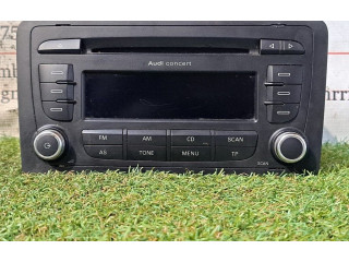 Турбина Радио/ проигрыватель CD/DVD / навигация Audi A3 S3 8P  8P0035186AB, 8P0035186AB         