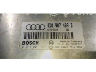 Блок управления двигателя 4D0907409B, 0281001868   Audi A8 S8 D2 4D