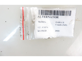Генератор 03D903025J, 03D903025J   Skoda Fabia Mk2 (5J)      