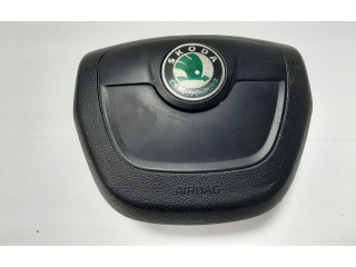 Подушка безопасности водителя 5J0880201K Skoda Fabia Mk2 (5J)