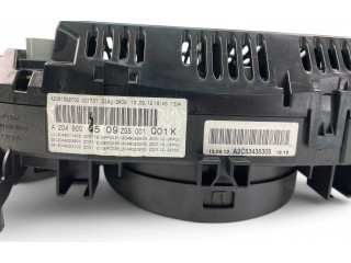 Přístrojová deska Mercedes-Benz C W204 2010 A2049004509