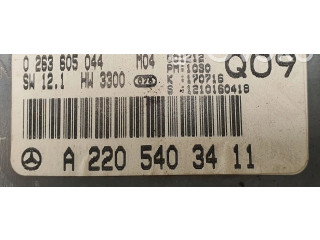 Přístrojová deska Mercedes-Benz S W220 2000 A2205403411