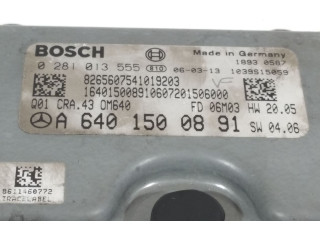 Řídící jednotka A6401500891, 0281013555 Mercedes-Benz B W245 2006
