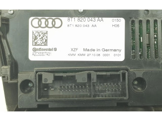 Блок управления климат-контролем 8T2820043AF   Audi Q5 SQ5