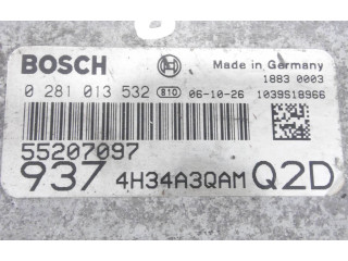 Блок управления двигателя 0281013532, 55207097 Alfa Romeo GT