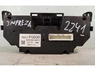 Блок управления климат-контролем 72311FG030, 72311FG030 Subaru Impreza II