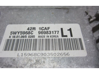 Блок управления двигателем Блок управления 96983177 Chevrolet Astra