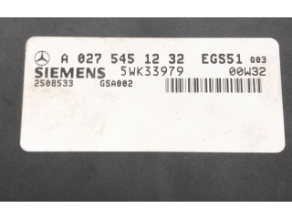 Блок управления коробкой передач A0275451232   Mercedes-Benz CLK A208 C208