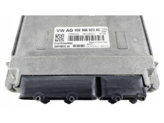Блок управления двигателя 03E906023AC, 5WP40912 Skoda Fabia Mk2 (5J)